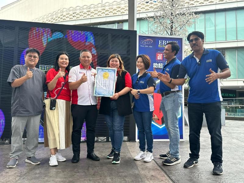 爱FM体操节目《动起来》 列马来西亚纪录大全