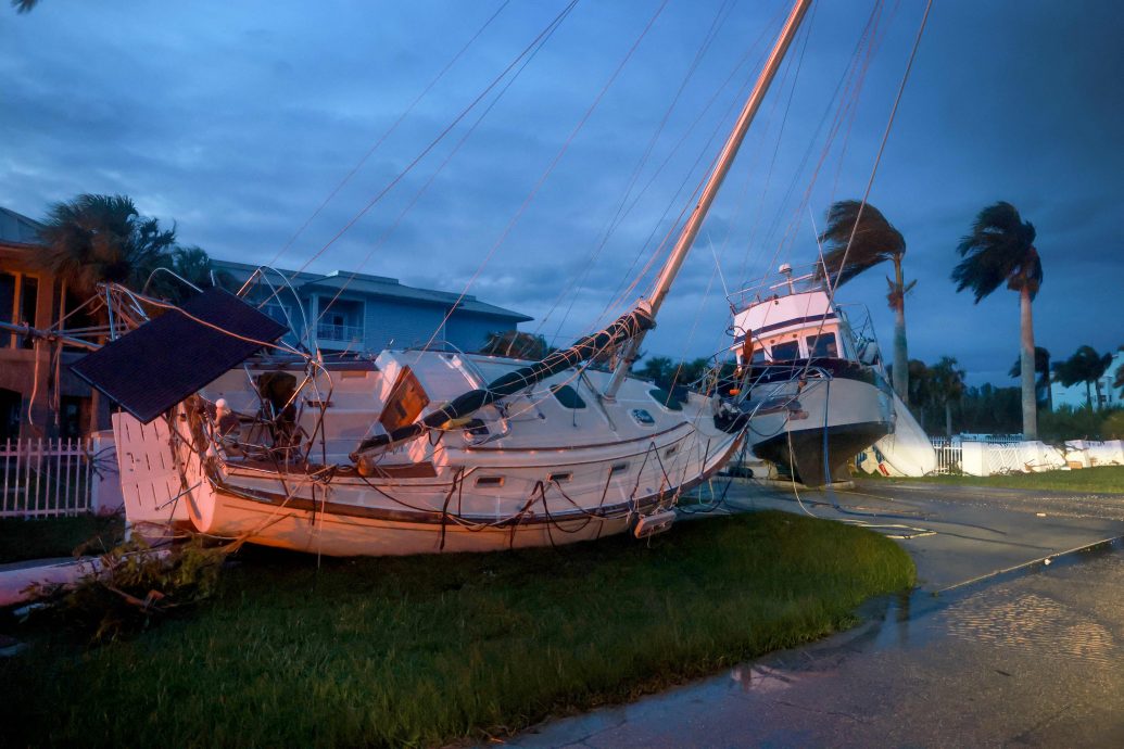 男子花逾百万买游艇圆心愿 飓风一吹退休梦泡汤