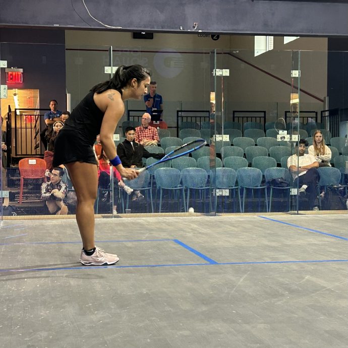 纽约壁球赛| 蕾切尔8强不敌英选手 大马球员结束征程