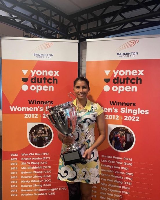 荷兰羽球国际挑战赛|打破3年冠军荒 吉苏娜欢喜迎屠妖节