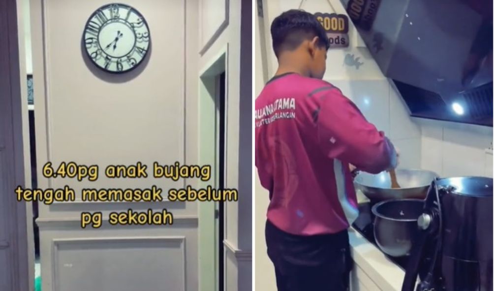 视频|12岁儿下厨自备便当去学校 父:他想像凯鲁阿明看齐!