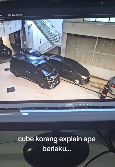 视频|神秘男隔空推动阻路Vellfire 网诧异:他懂民间巫术?