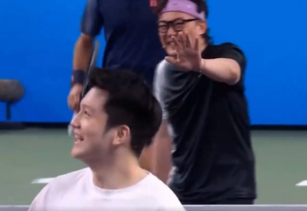 陈奕迅球击樊振东惶恐 演唱会门票当“赔礼”?