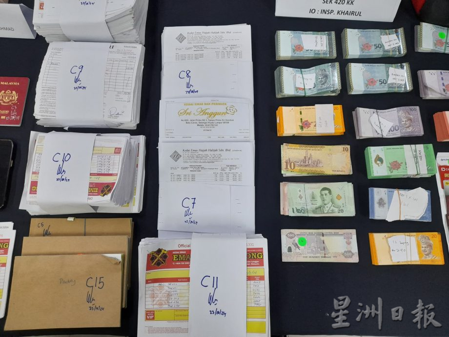 (全国)全马“黄金投资骗局”,吉警方接48报案共逮7人