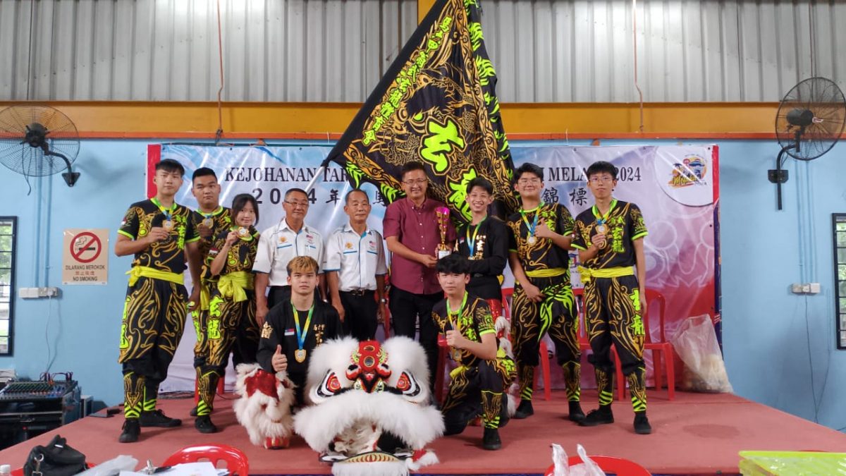 (古城第七版主文)2024年马六甲州龙狮锦标赛成绩出炉,马六甲翁武玄龙体育会夺得传统南狮项目冠军