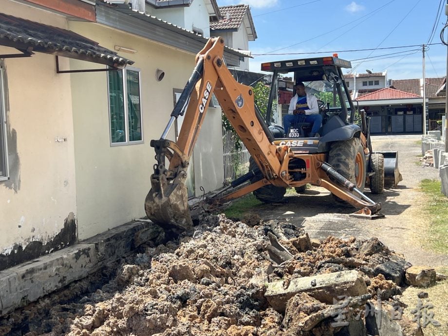 (古城第二版主文)玛琳再也花园沟渠提升工程经已展开