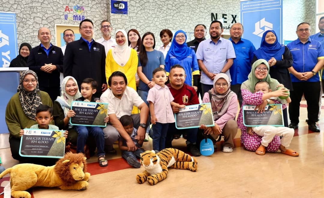 (大北马)人民银行基金会拨款8万,联合玻马大、YTSP联合设立自闭症开放式体能训练场