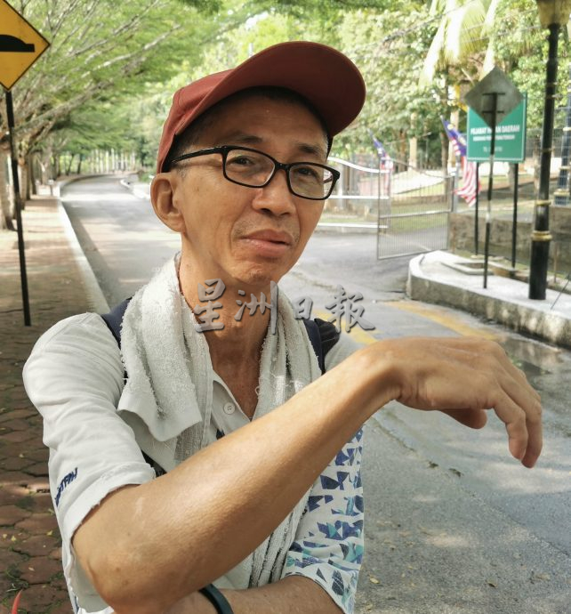 (大北马)卓坤山设有“检查站追踪器”手机应用程式,减少迷路事件