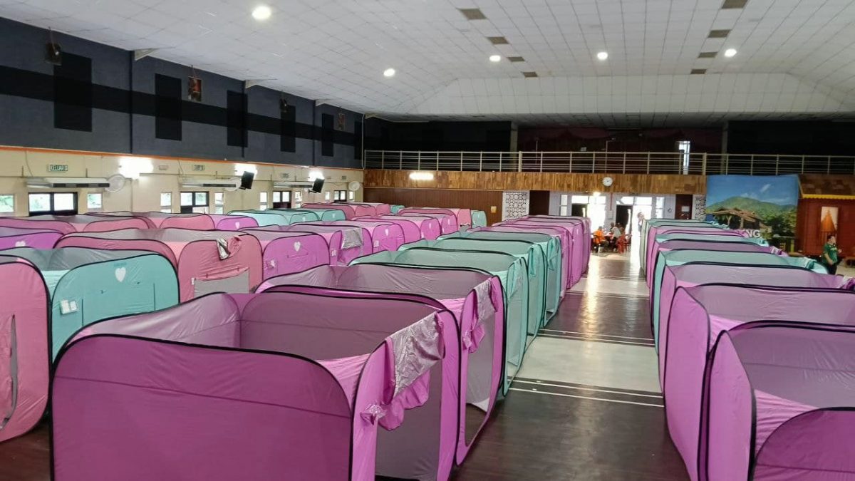 (大北马)吉6县水灾,逾2千灾黎迁往疏散中心暂居!