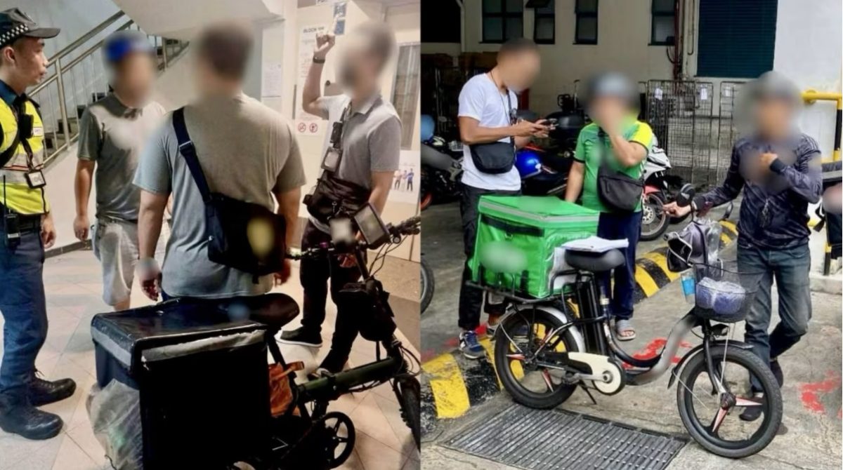 (已签发)柔:狮城二三事:电动脚车 个人代步工具违规或未注册 逾70骑士被捉