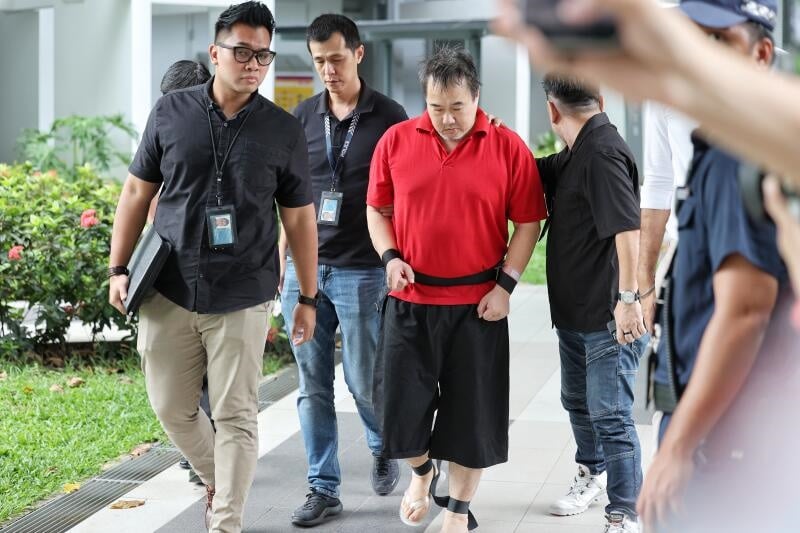 (已签发)柔:狮城二三事:金文泰谋杀案嫌犯 回现场重组案情