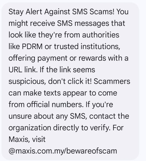 （求真）：“骗子让短讯看起来像官方发出”明讯促勿点击可疑链接