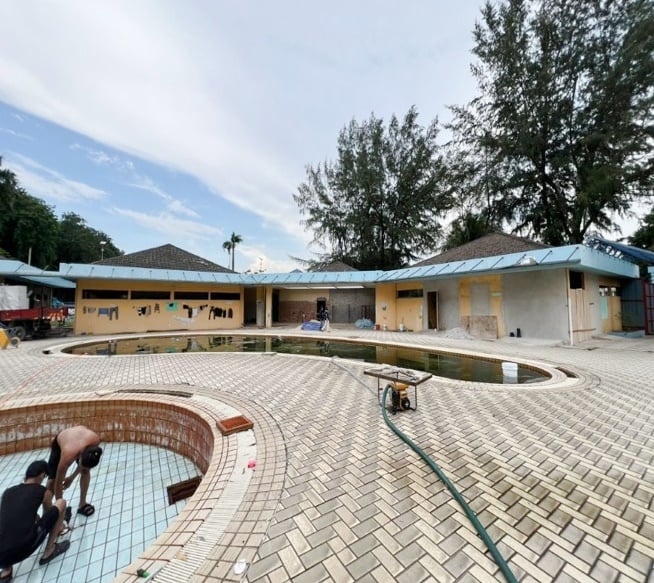 (版2头)大都会/班达马兰综合体育中心游泳池明年1月分阶段开放