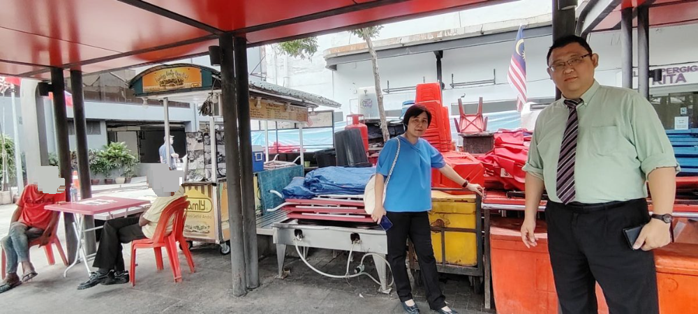 (版2头)大都会/苏丹街后巷整顿美化 改成单向通车道缓解塞车