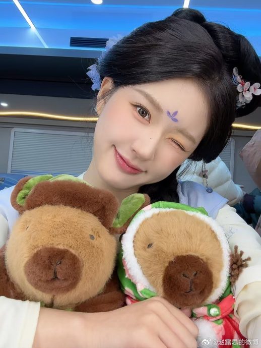 找鹿晗打Call新剧 赵露思被轰情商低