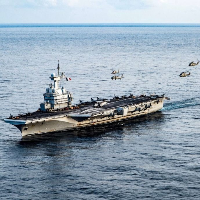 法国将派航空母舰打击群 部署至印太区强化盟友协作