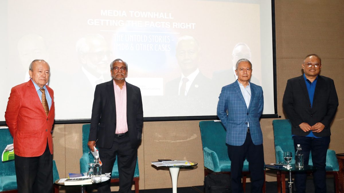 “弄清事实-不为人知的故事:1MDB及其他案例”市民大会