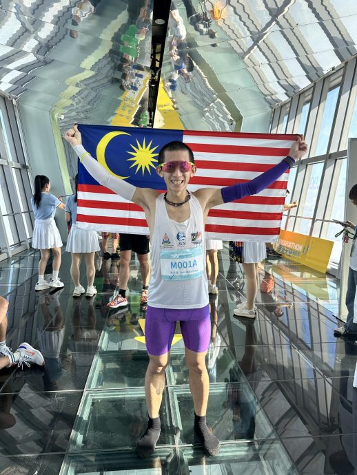 上海环球金融中心空中马拉松 苏为庆提升27秒夺冠