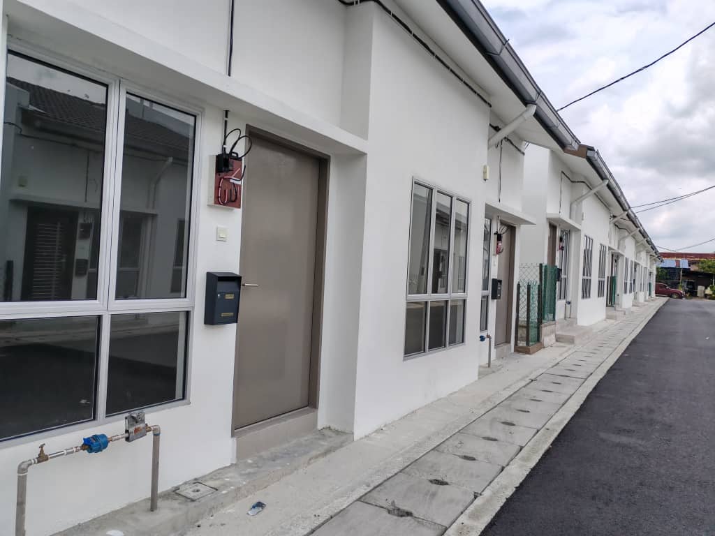 东:加叻新村火灾现场重建48间房屋分2阶段申请入伙纸
