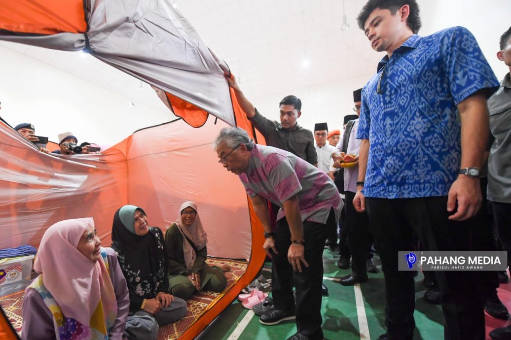 彭苏丹探访劳勿水灾灾民 吁当局拟策减少水灾发生