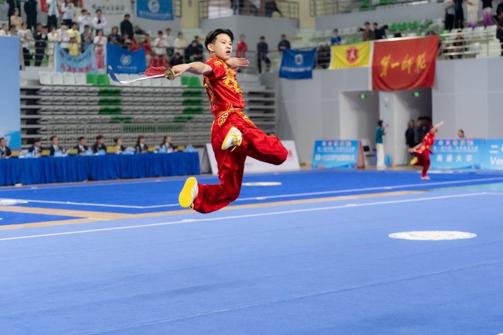 中国-东盟武术锦标赛|13岁之龄已载誉无数 (李让)大马武术超新星