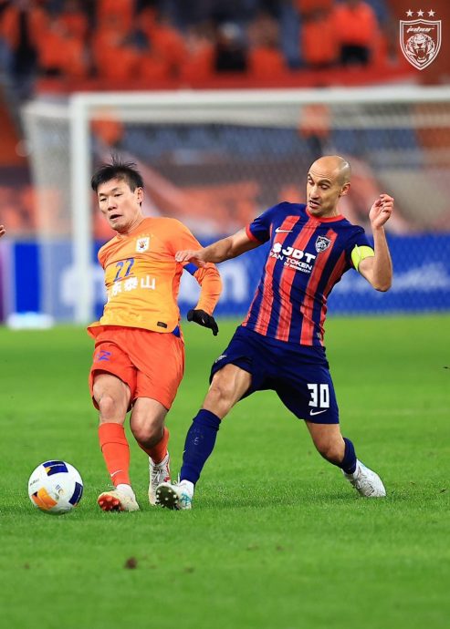 亚冠精英联赛|南虎1球客负山东泰山 队长怒批:11人打14人