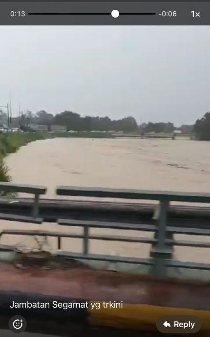 全国:求真:河水水位达昔加末桥底?假的!
