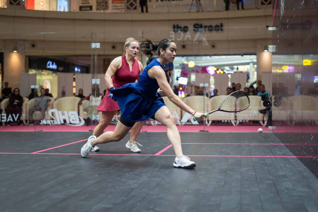 大马杯壁球赛 大马3女单闯8强