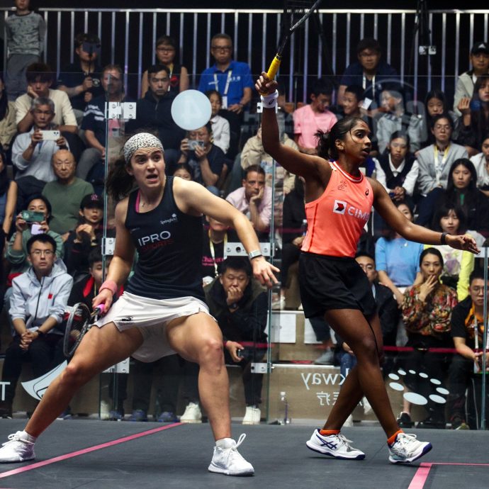 大马杯壁球赛|眼部伤势已拆线康复 茜娃精神抖擞全力争冠