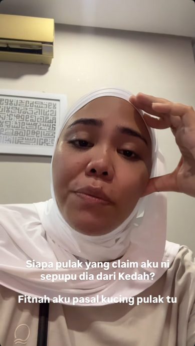 女星猫死被指获赔1万令吉 女子冒认表亲图骗诊所赔偿