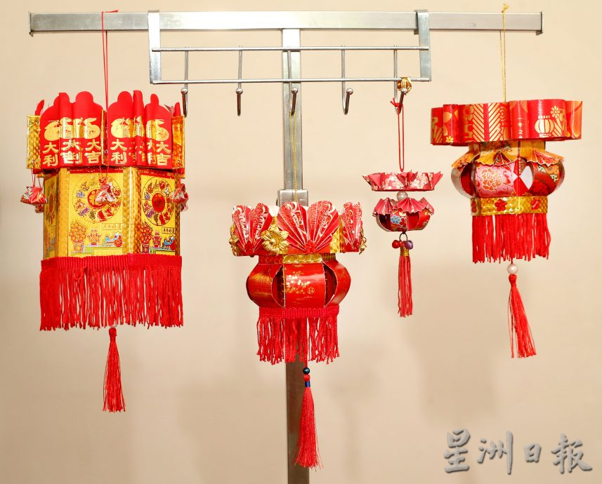 它的诞生︱:27日见报/封底主文/红包封变灯笼 蔡彩婷巧手点亮家居
