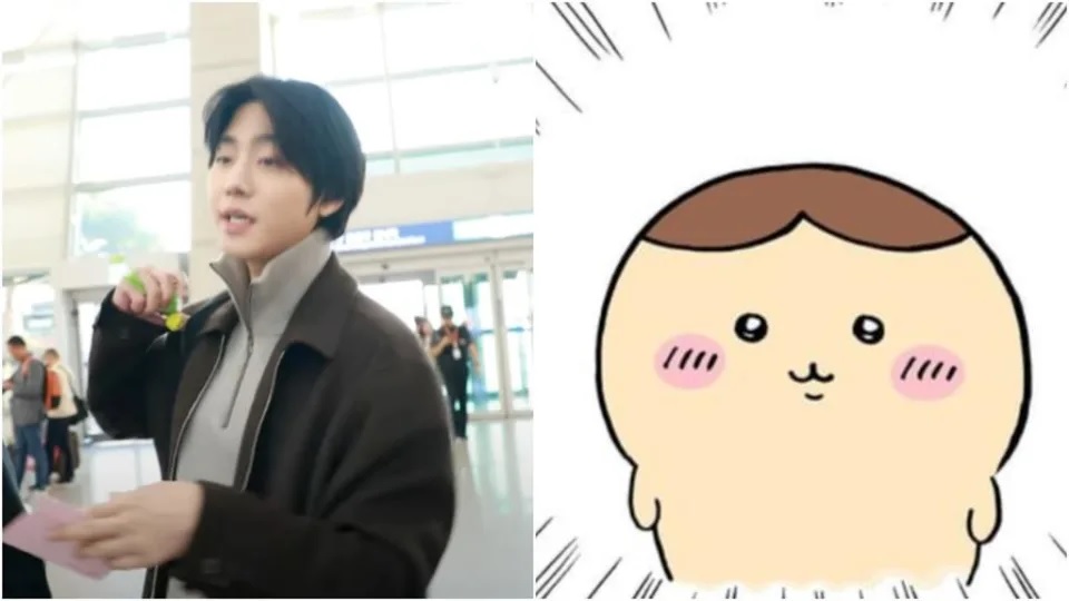 安孝燮机场现身“胖若两人” 网笑:超像栗子馒头!