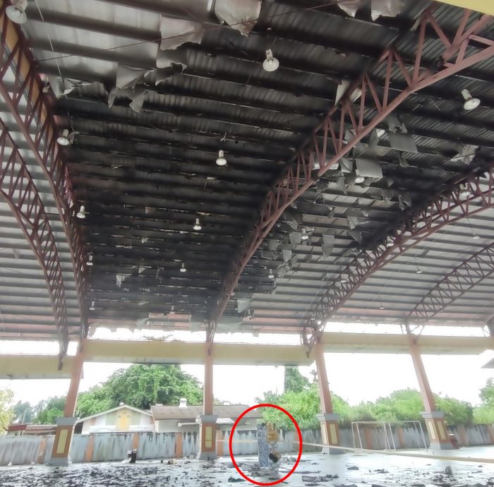 安顺阿丽娜广场失火 警:庆生燃烟花惹祸