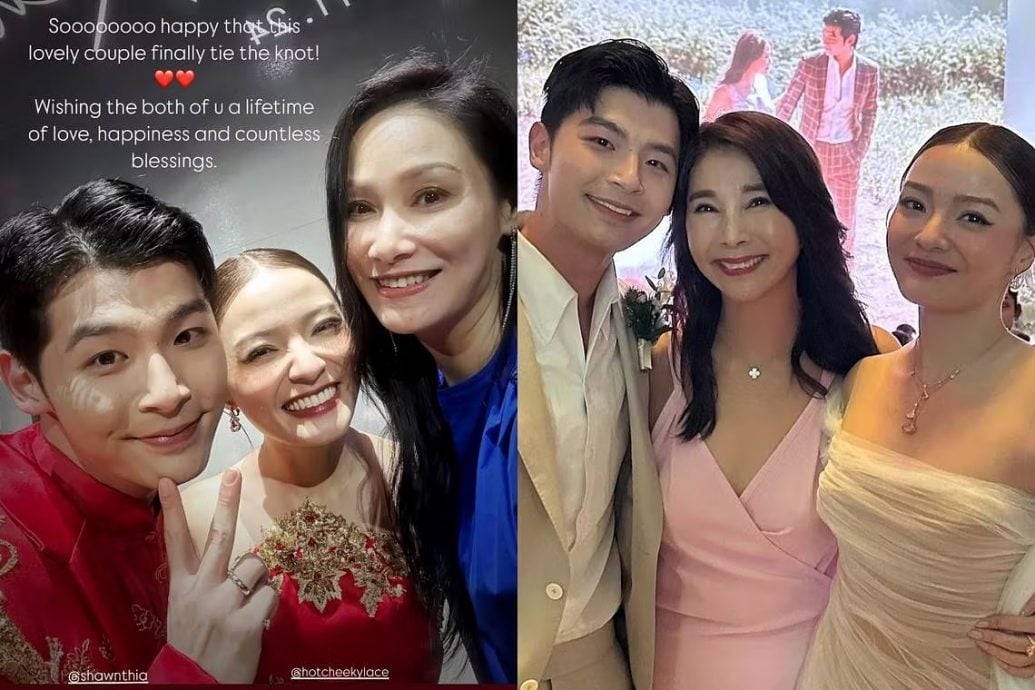 *已签发*柔:狮城二三事:分饰吉娜儿子和李国煌女儿 狮城艺人程家颉陈雯诗结婚
