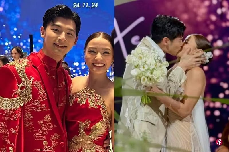 *已签发*柔:狮城二三事:分饰吉娜儿子和李国煌女儿 狮城艺人程家颉陈雯诗结婚