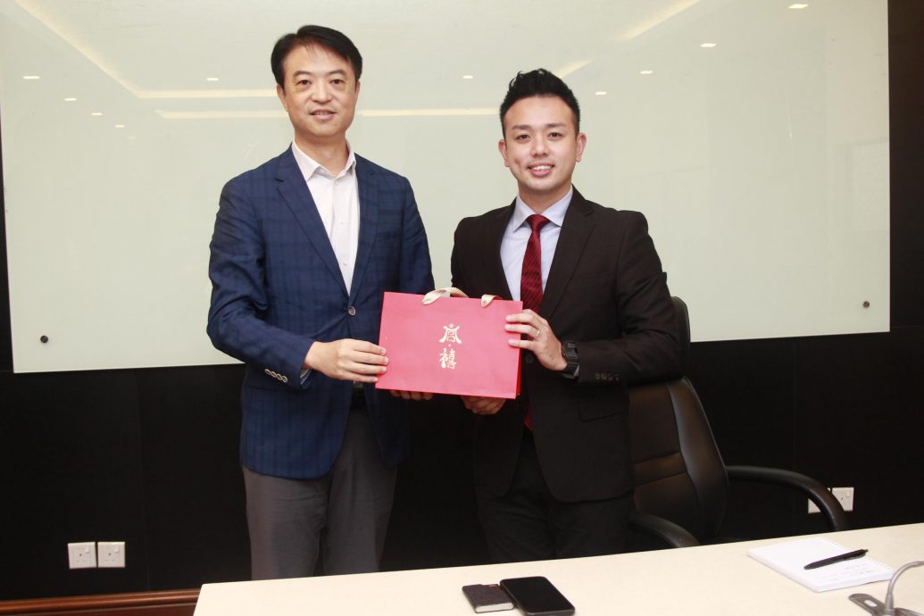 **已签发**柔:马新一旦签署特区合作协议,蔡建文:柔未来10年迈入黄金期