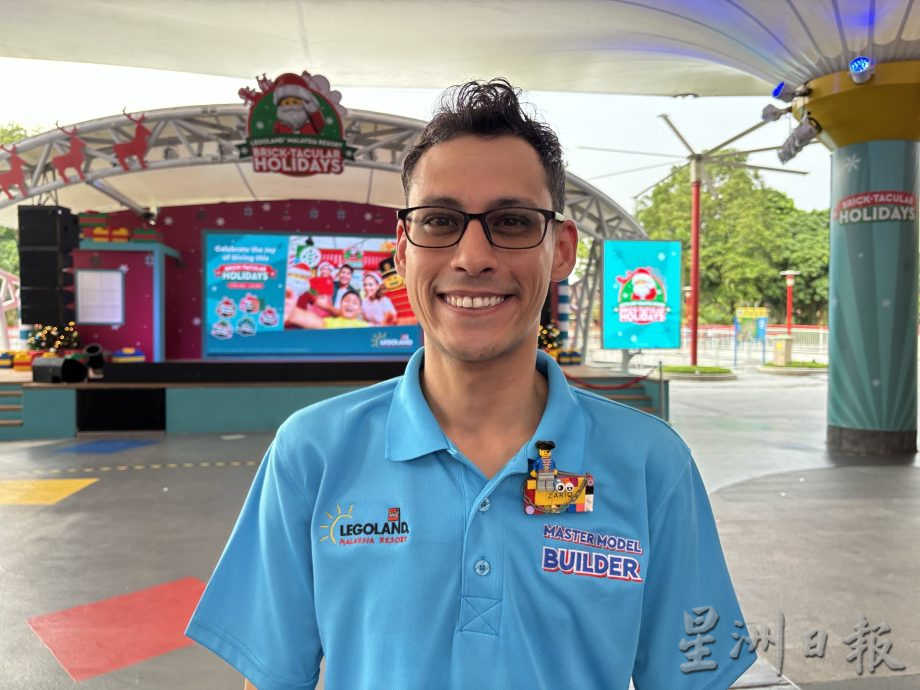柔:大马史上第一位模型拼砌达人扎里克 正式加入大马乐高乐园