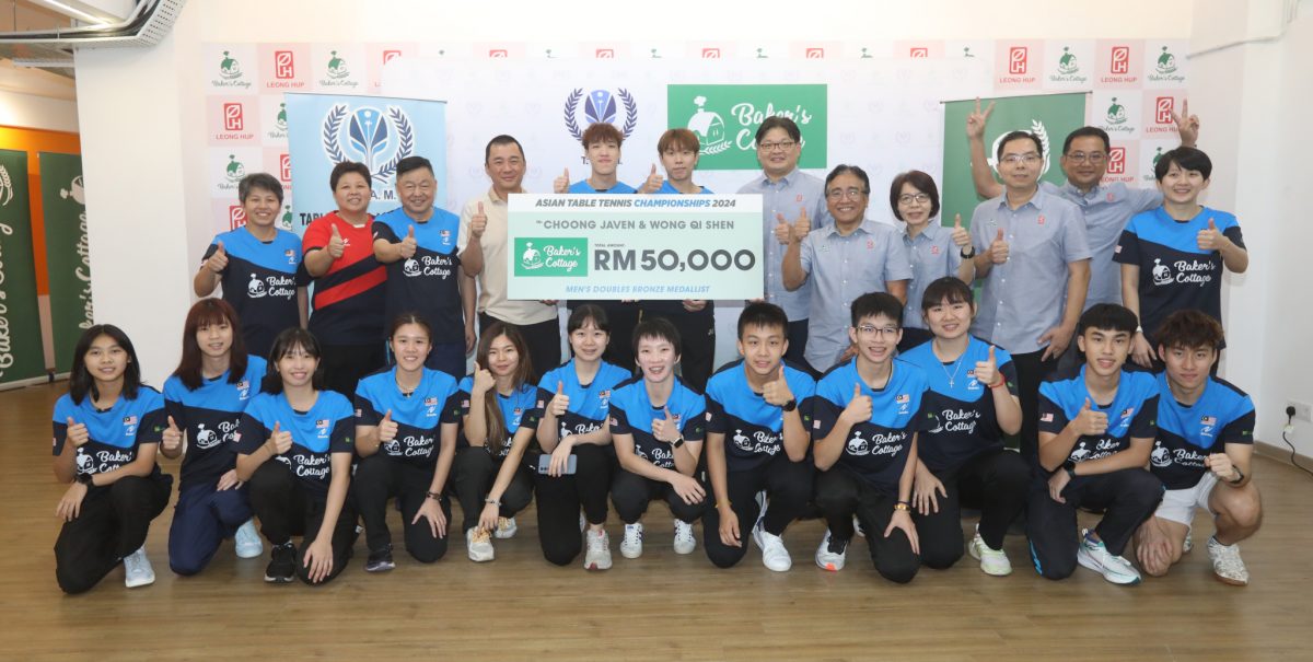 棋子组合亚锦赛夺铜 马乒总奖励5万令吉