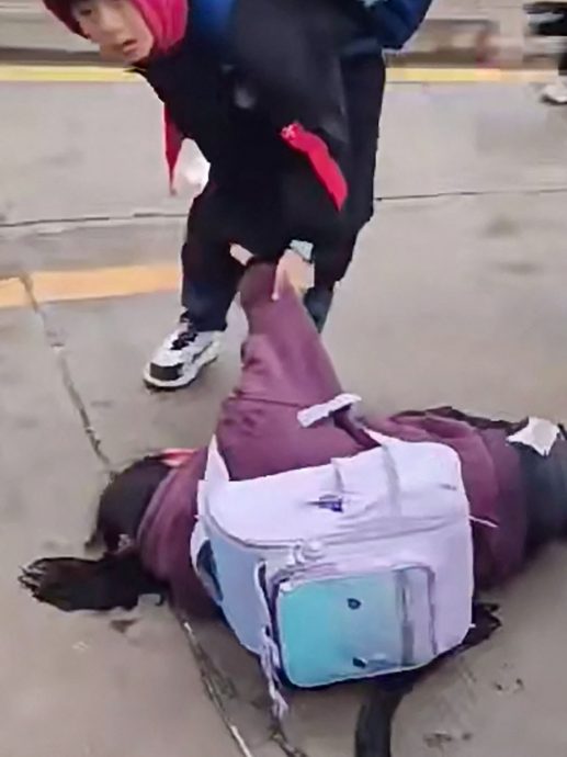 湖南警方:撞人肇事者被抓 伤者无生命危险