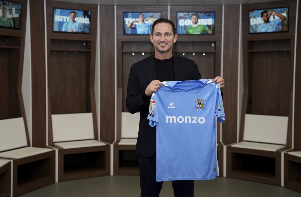 英冠| 接掌考文垂帅印 兰帕德重返足坛