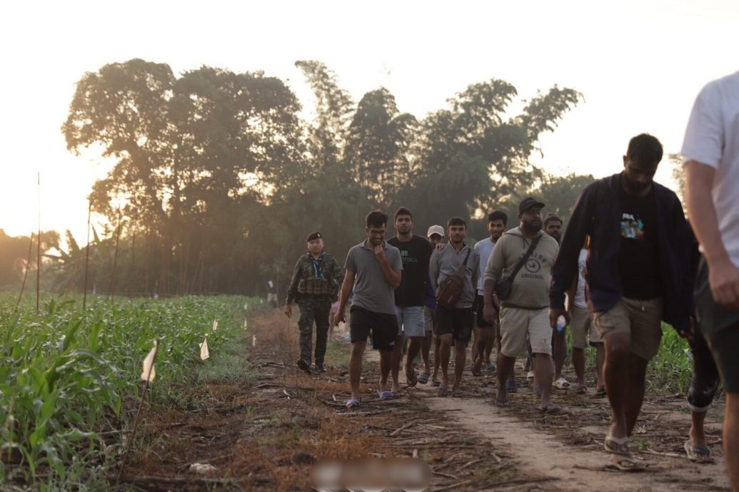 被中国团伙骗至缅甸工作!泰国军队紧急救助39名外国人