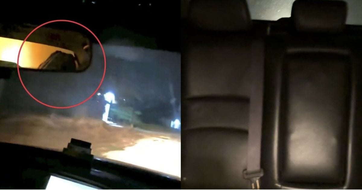 视频|半夜遇“幽灵”搭顺风车? 男子强作镇定“对话”