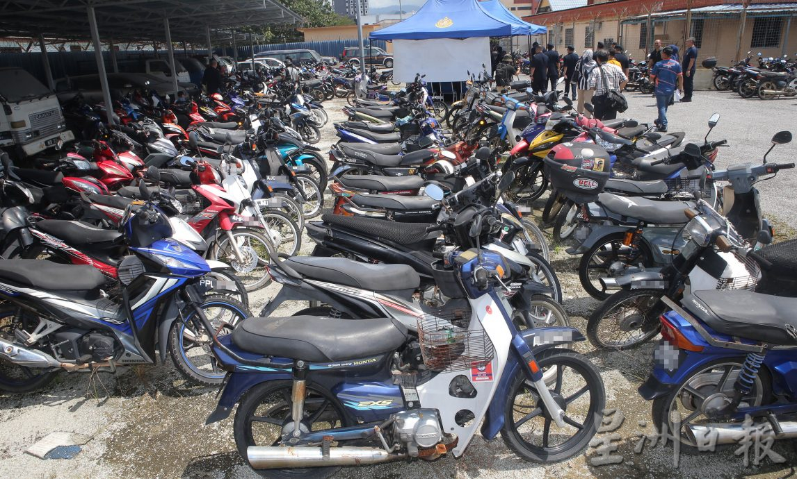 陆交局总监:首4天充公135违规摩托车 5个最高违规行为