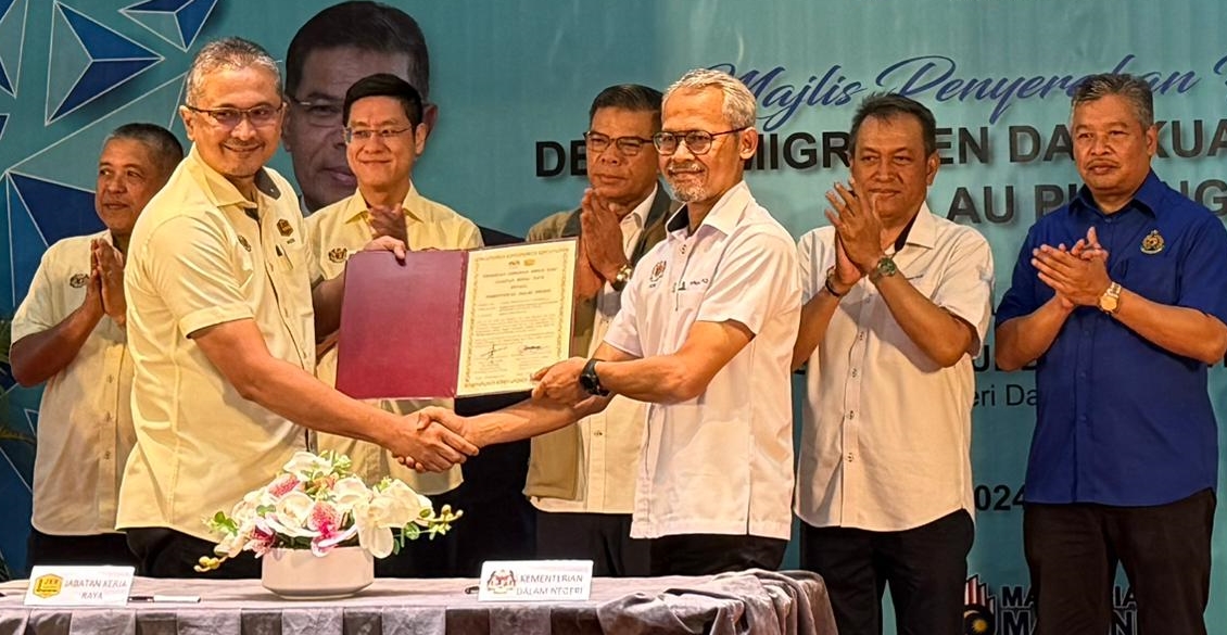 （全国版）威南爪夷新移民局扣留营今完成交接仪式