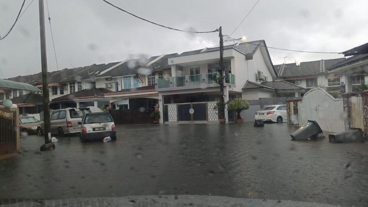 (古城封面主文)连日多时的豪雨,甲多区水灾 3疏散中心安顿220灾黎