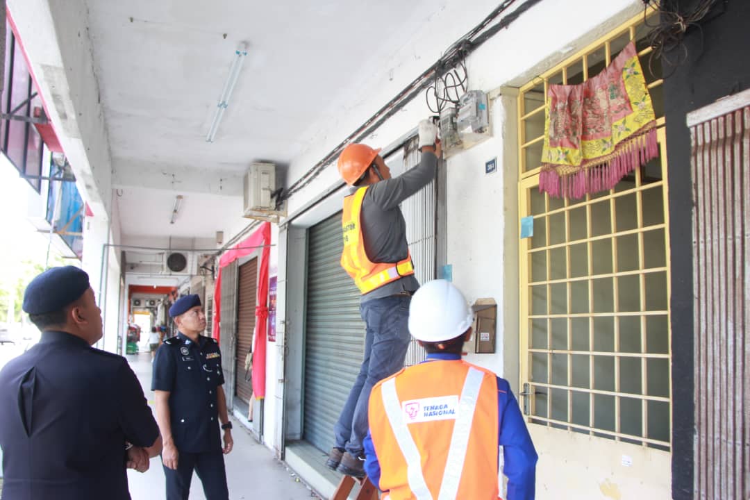 (古城版)7家非法赌博中心电供被切断