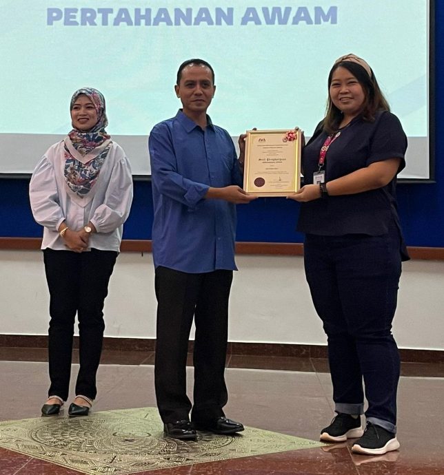 (古城版)卡玛鲁沙:民防部队培训民众民防知识 保护性命及财产