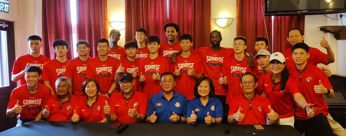 (大北馬)檳城少年體育會的Sunrise Youngsters戰隊將征戰2024/2025 MBL 職業籃球賽
