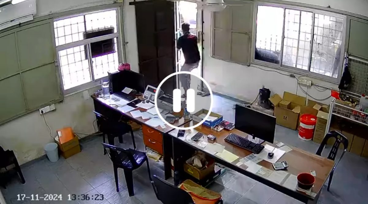 (大北马)武吉士南卯发生一起企图持械抢劫案 匪徒猖狂令人惊惶