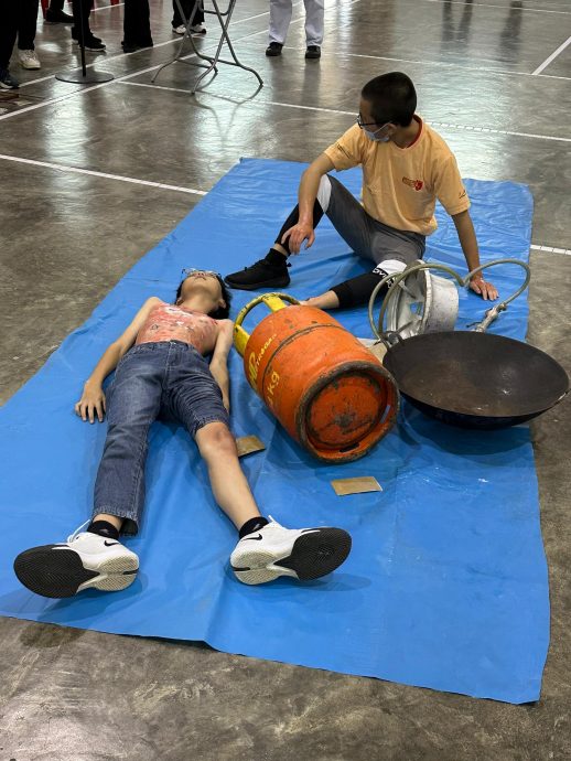 （大北马）第12届红新月会槟州分会跨公司急救比赛